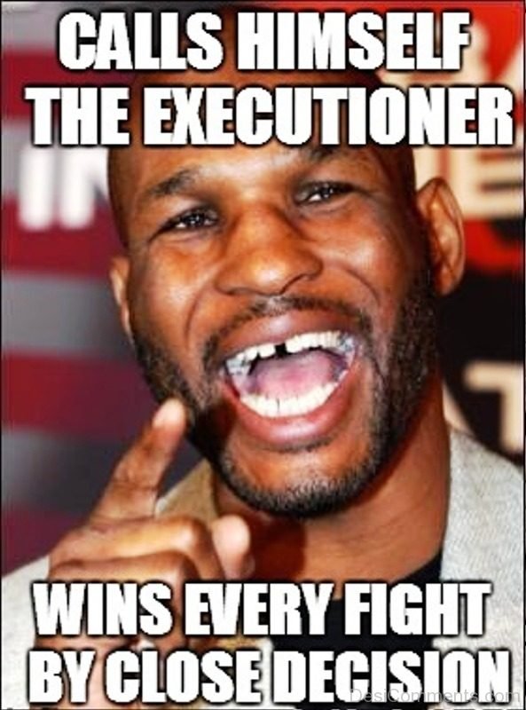 Calls Himself The Executioner