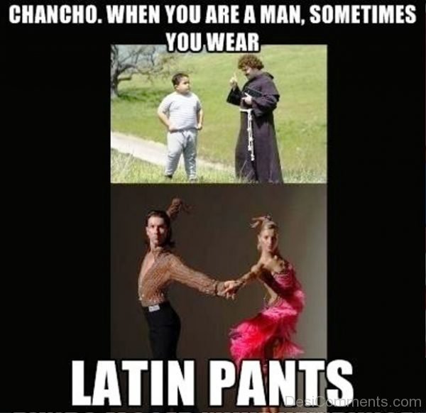 Chancho When You Are A Man