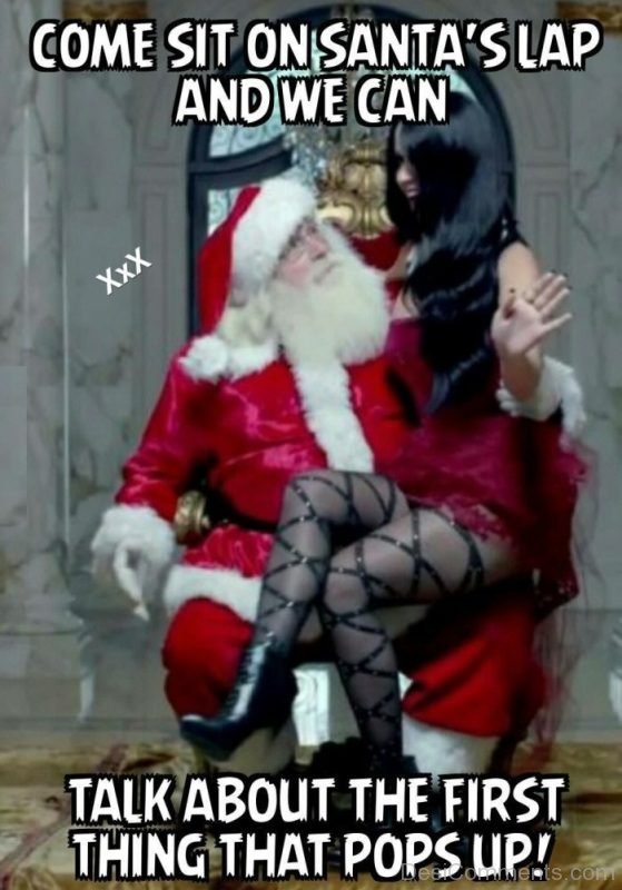 Come Sit On Santas Lap