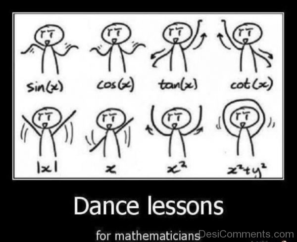 Dance Lesson For Mathematicians