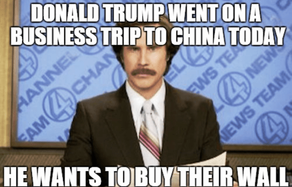 Donald Trump Went On A Business Trip