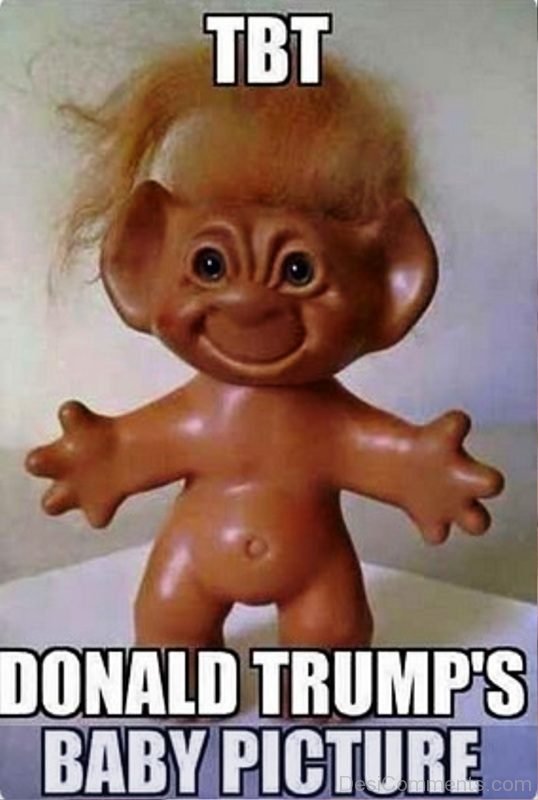 Donald Trumps Baby Picture