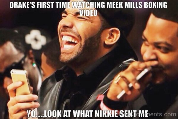 Drake First Time Watching Meek Mills Boxing