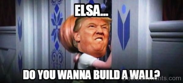 Elsa Do You Wanna Build A Wall