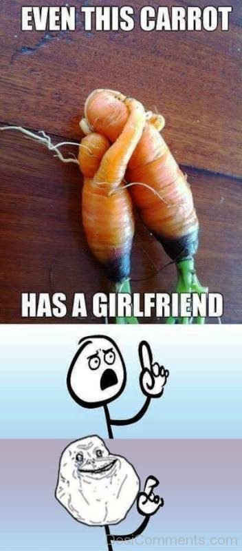 Even This Carrot Has A Girlfriend