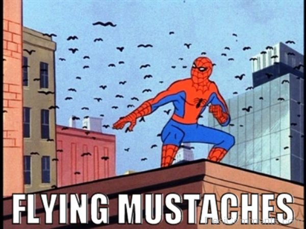 Flying Mustaches
