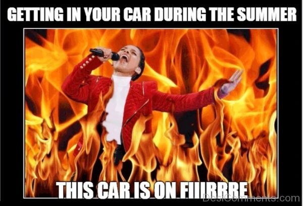 Getting In Your Car During The Summer