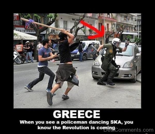 Greece When You See A Policeman