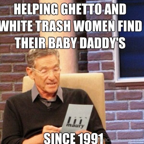 Helping Ghetto And White Trash