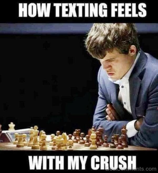 How Texting Feels With My Crush