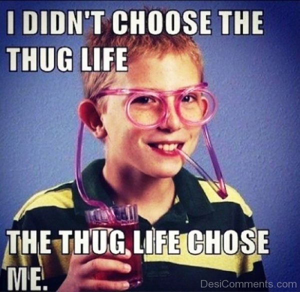 I Didnt Choose The Thug Life