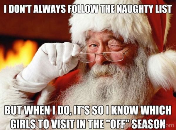 I Dont Always Follow The Naughty List