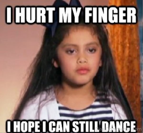 I Hurt My Finger