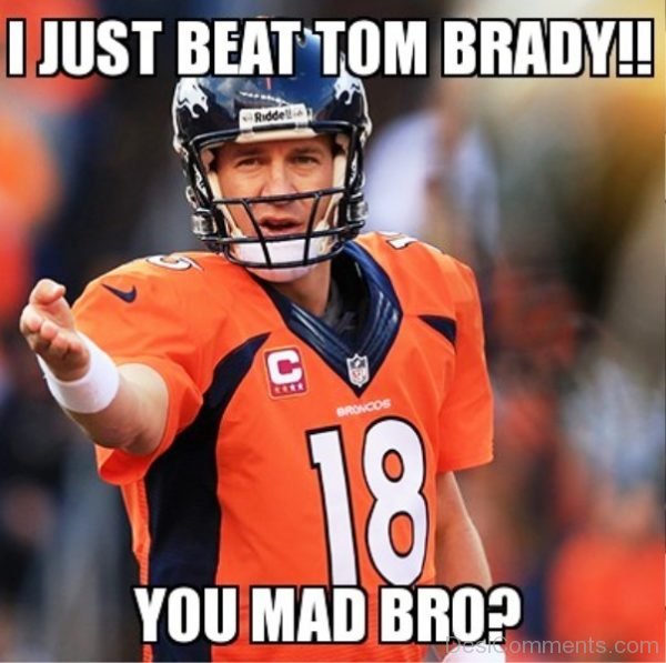 I Just Beat Tom Brady