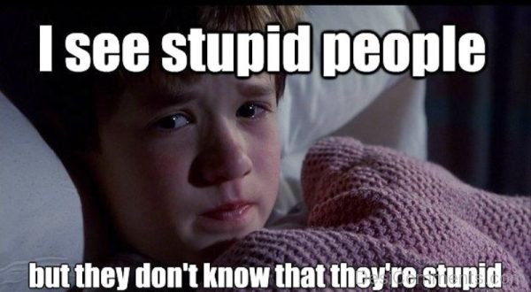 I See Stupid People