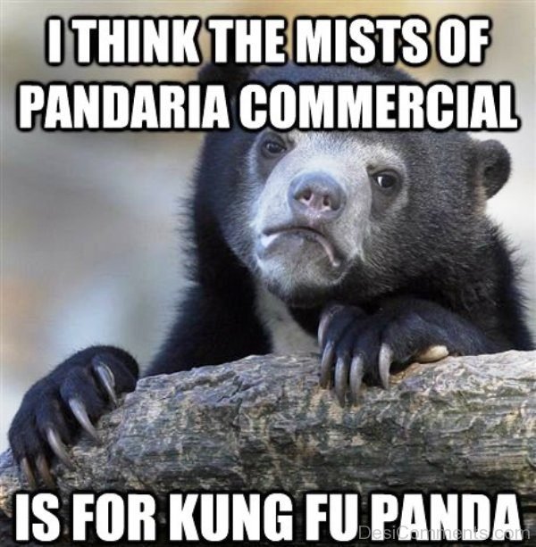 I Think The Mists Of Pandaria Commercial
