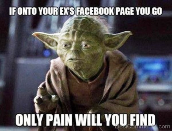 If Onto Your Exs Facebook Page