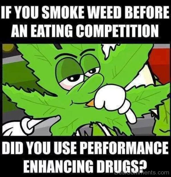 If You Smoke Weed Before An Eating