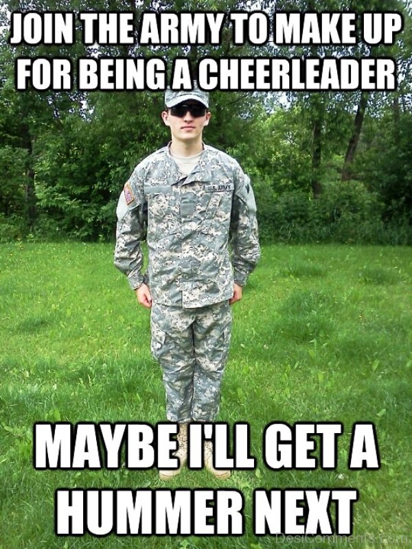 Join The Army To Make Up