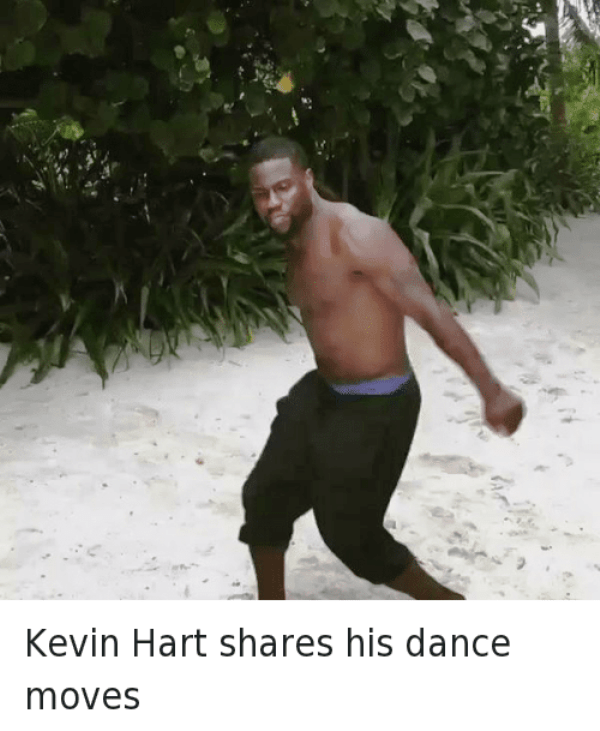 Kevin Hart Shares His Dance Moves