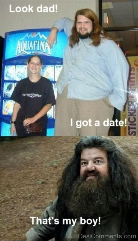 Look Dad I Got A Date