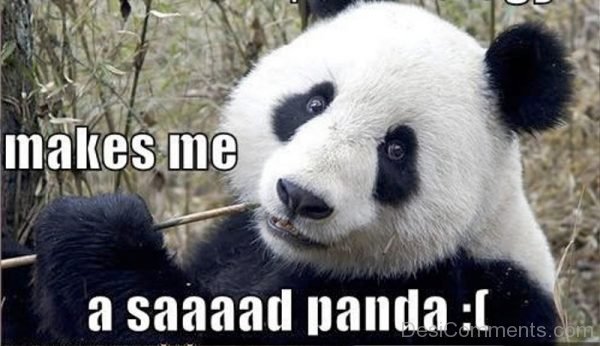 Makes Me A Saad Panda