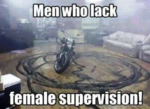 Men Who Lack Female Supervision