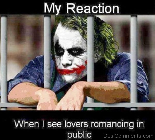 My Reaction When I See Lovers