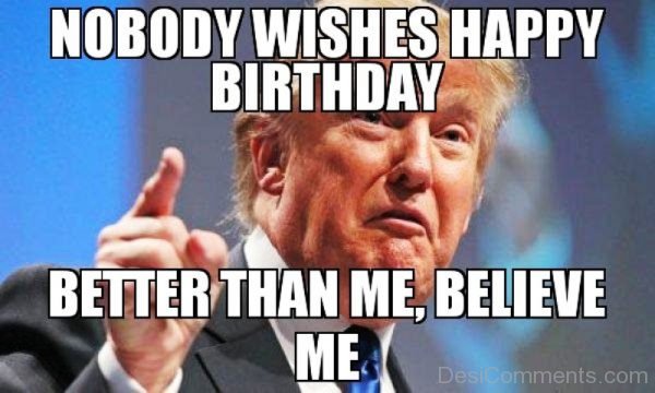 Nobody Wishes Happy Birthday