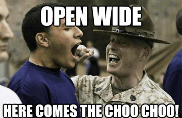 Open Wide Here Comes The Choo Choo