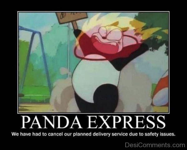 Panda Express We Have Had To Cancel