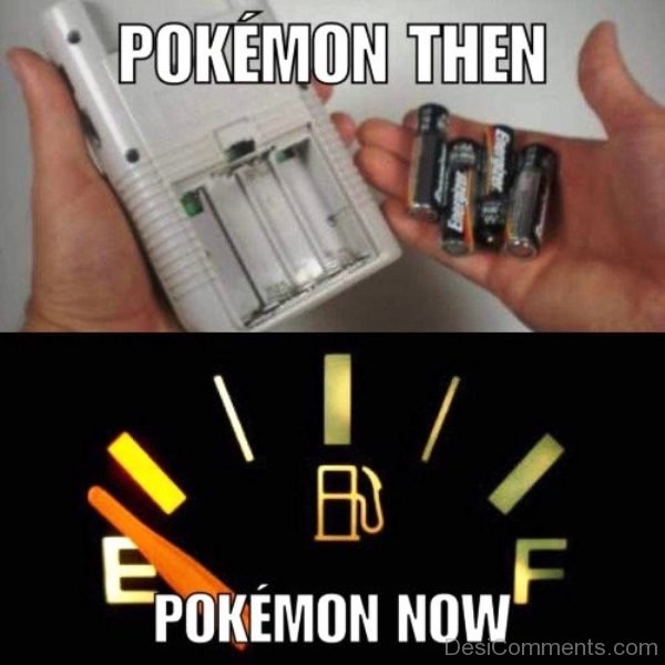 Pokemon Then And Now