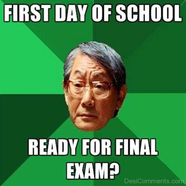 Ready For Final Exam