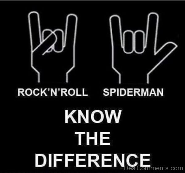 Rock N Roll Vs Spiderman