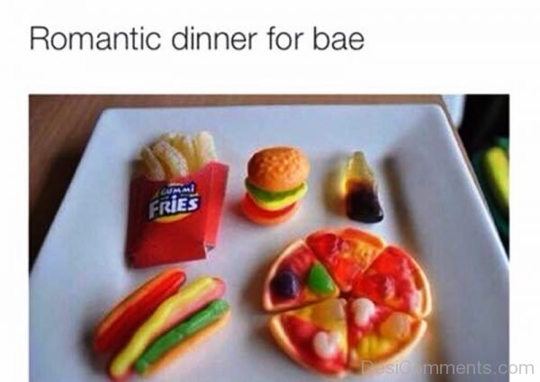 Romantic Dinner For Bae
