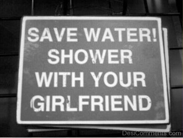 Svae Water Shower With Your Girlfriend