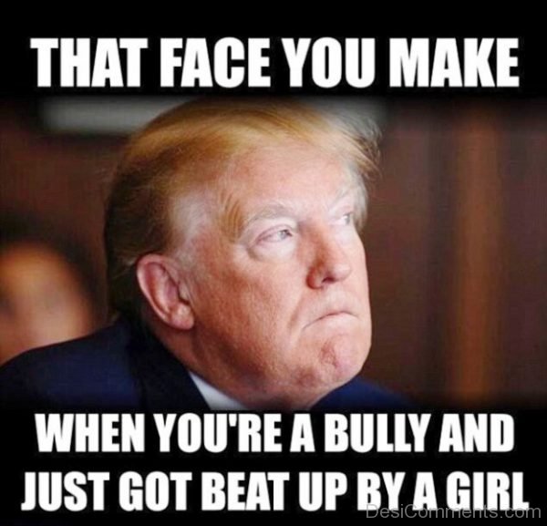 That Face You Make When You re A Bully