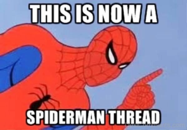This Is How A Spiderman Thread