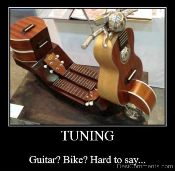 Tuning Guitar Bike