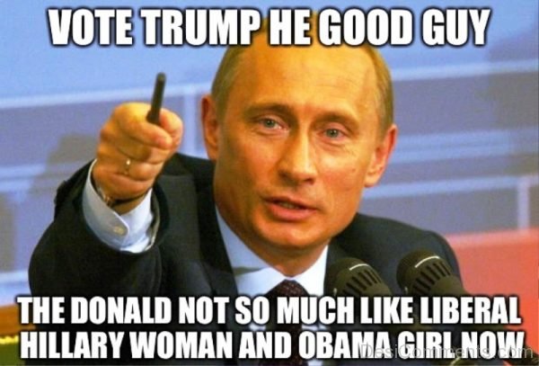 Vote Trump He Good Guy