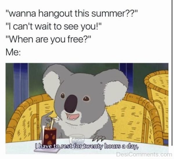 Wanna Hangout This Summer
