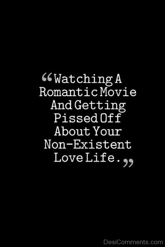 Watching A Romantic Movie