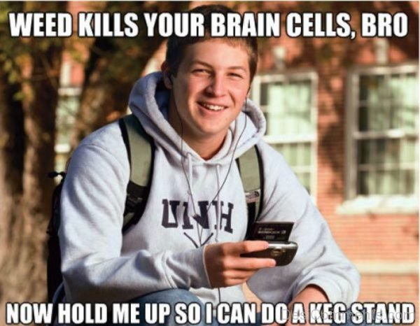 Weed Kills Your Brain Cells