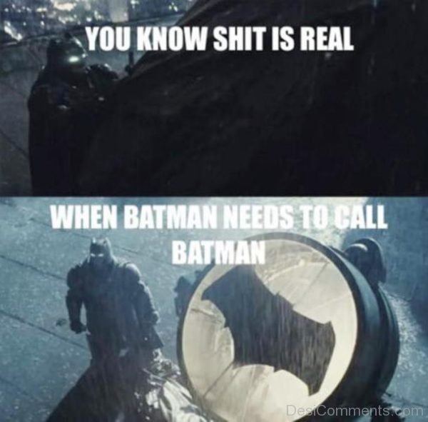 When Batman Needs To Call Batman