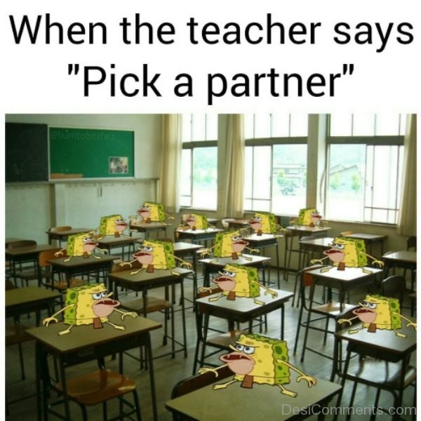 When The Teacher Says