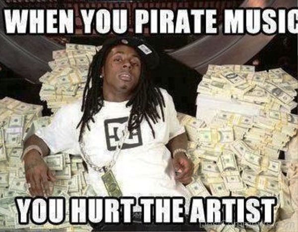 When You Pirate Music