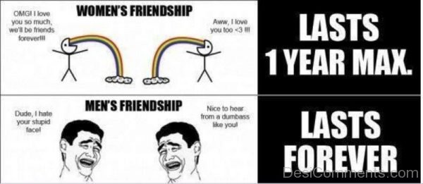 Womens Friendship Vs Mens Friendship