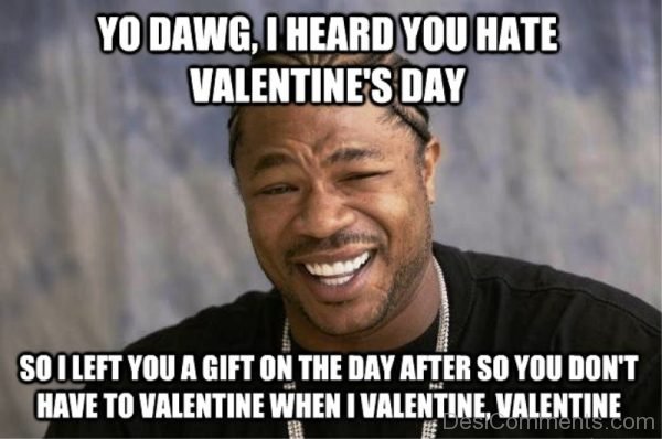 Yo Dawg, I Heard You Hate Valentines Day