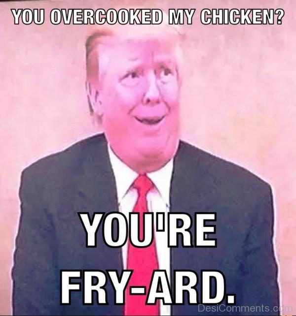 You Overcooked My Chicken