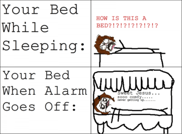 Your Bed While Sleeping